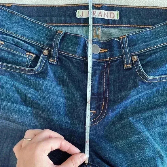 J Brand Skinny Jeans Low Rise in Bluebell Wash Size 25 - Picture 11 of 12